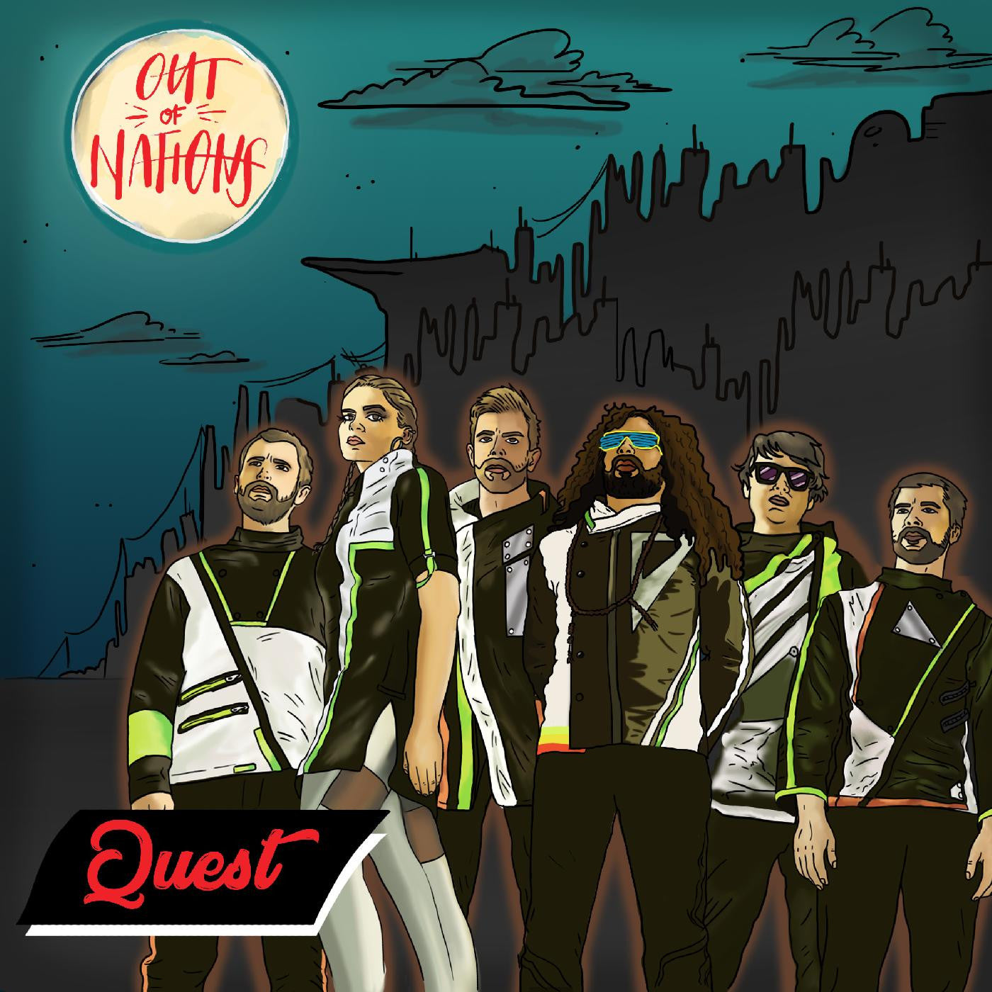 Out Of Nations - Quest (CD) | Mint Mint--