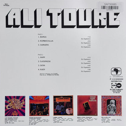 Ali Farka Touré - Ali Toure Dit "Farka" (VINYL LP Sonafric SAF 50085 2018) | Mint (M) Mint (M)--