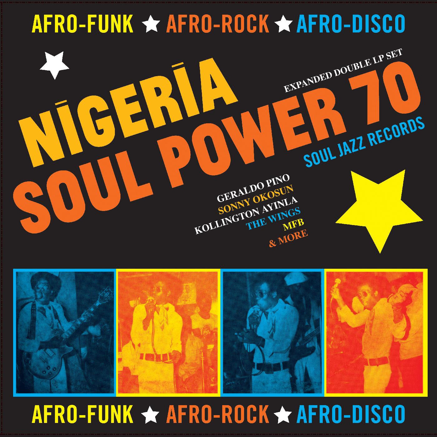 Soul Jazz Records presents - Nigeria Soul Power 70 - Afro-Funk, Afro-Rock, Afro-Disco (CD) | Mint Mint--
