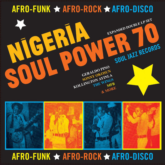 Soul Jazz Records presents - Nigeria Soul Power 70 - Afro-Funk, Afro-Rock, Afro-Disco (CD) | Mint Mint--