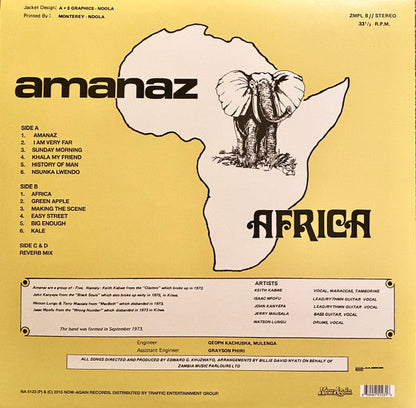 Amanaz - Africa (2xVINYL) | Mint (M) Mint (M)--