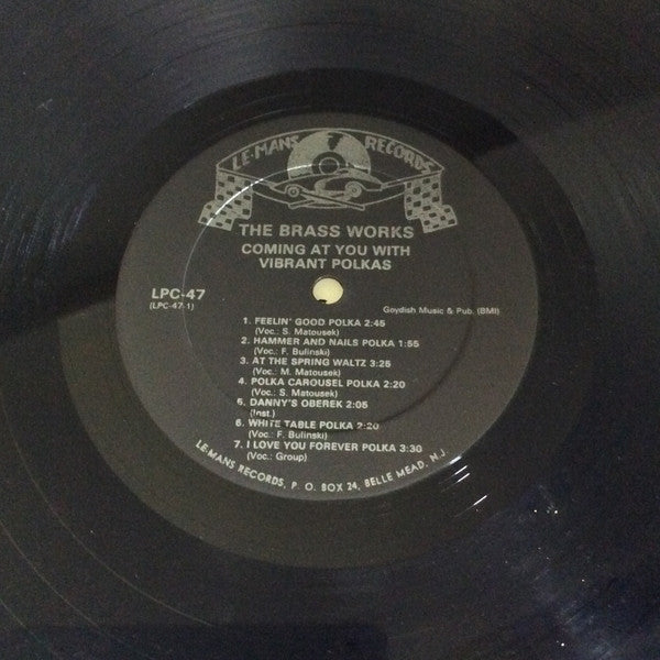 The Brass Works (2) - Coming At You With Vibrant Polkas! (VINYL) | Near Mint (NM) Near Mint (NM)--