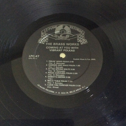 The Brass Works (2) - Coming At You With Vibrant Polkas! (VINYL) | Near Mint (NM) Near Mint (NM)--