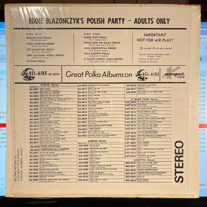 Eddie Blazonczyk's Versatones - Polish Party | Near Mint (NM) Near Mint (NM)--