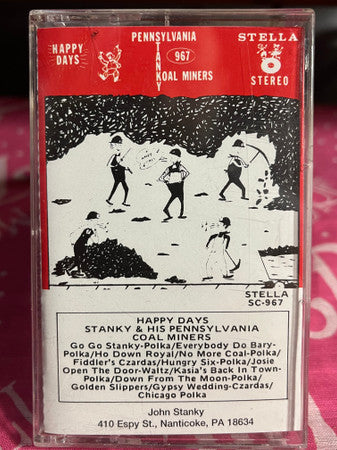Stanky And The Coal Miners - Happy Days | Near Mint (NM) Near Mint (NM)--