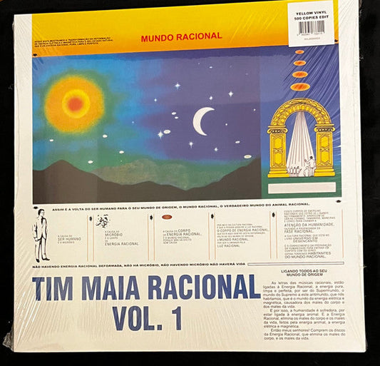 Tim Maia - Racional Vol 1 (YELLOW VINYL) |--