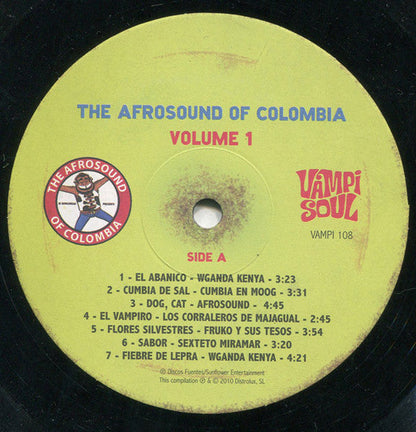 The Afrosound Of Colombia Volume 1 *LIGHT CREASE*(3xVINYL) | Mint (M) Excellent+ (EX+)--
