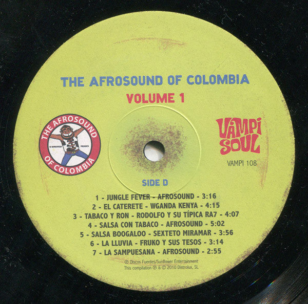 The Afrosound Of Colombia Volume 1 *LIGHT CREASE*(3xVINYL) | Mint (M) Excellent+ (EX+)--