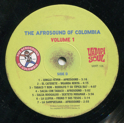 The Afrosound Of Colombia Volume 1 *LIGHT CREASE*(3xVINYL) | Mint (M) Excellent+ (EX+)--