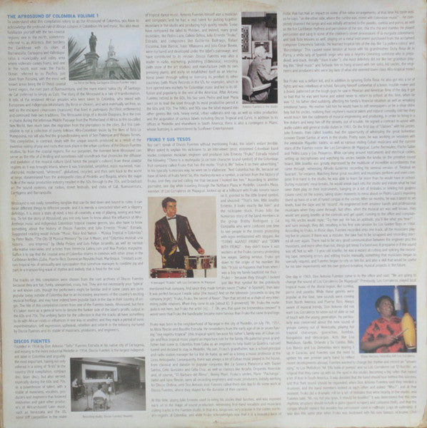 The Afrosound Of Colombia Volume 1 *LIGHT CREASE*(3xVINYL) | Mint (M) Excellent+ (EX+)--