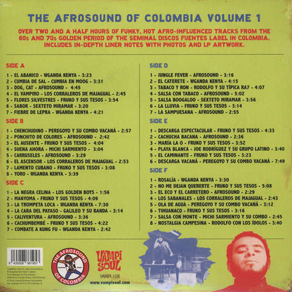 The Afrosound Of Colombia Volume 1 *LIGHT CREASE*(3xVINYL) | Mint (M) Excellent+ (EX+)--