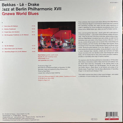Majid Bekkas - Jazz At Berling Philharmonic XVII : Gnawa World Blues (VINYL) | Mint (M) Mint (M)--