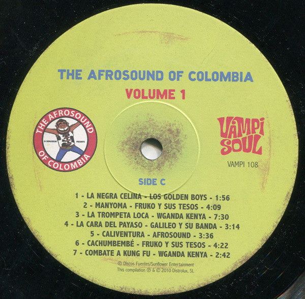 The Afrosound Of Colombia Volume 1 *LIGHT CREASE*(3xVINYL) | Mint (M) Excellent+ (EX+)--