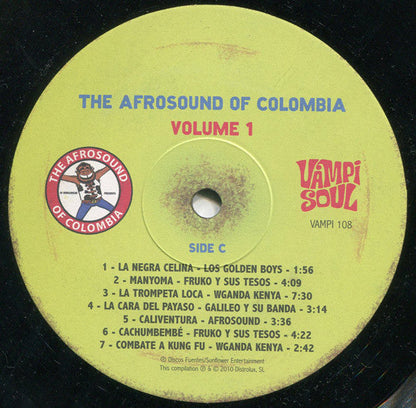 The Afrosound Of Colombia Volume 1 *LIGHT CREASE*(3xVINYL) | Mint (M) Excellent+ (EX+)--