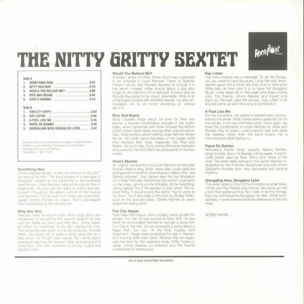 The Nitty Gritty Sextet | Mint (M) Mint (M)--