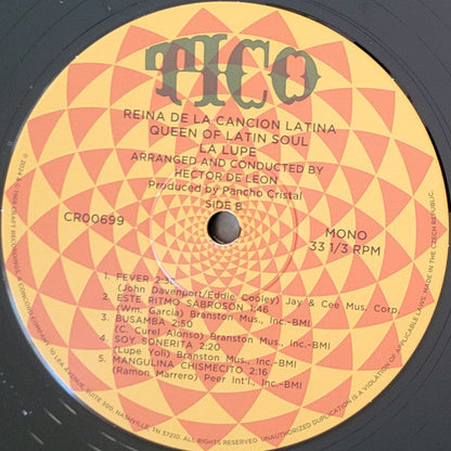 Queen Of Latin Soul / Reina De La Cancion Latina (COLOR VINYL) | Mint (M) Mint (M)--