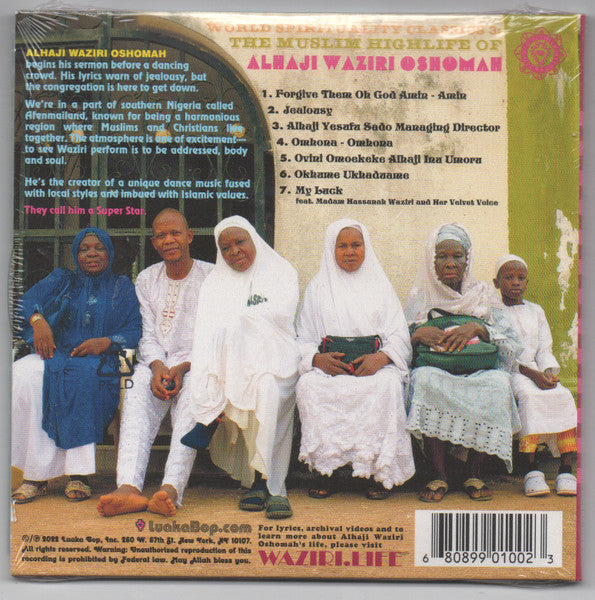 Waziri Oshomah - The Muslim Highlife Of Alhaji Waziri Oshomah (CD) | Mint (M) Mint (M)--
