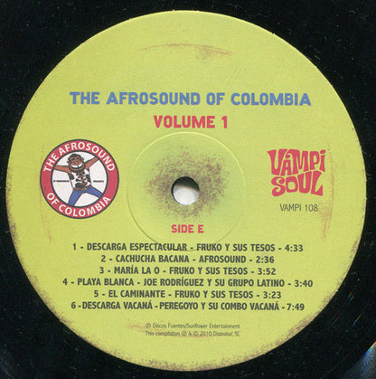 The Afrosound Of Colombia Volume 1 *LIGHT CREASE*(3xVINYL) | Mint (M) Excellent+ (EX+)--