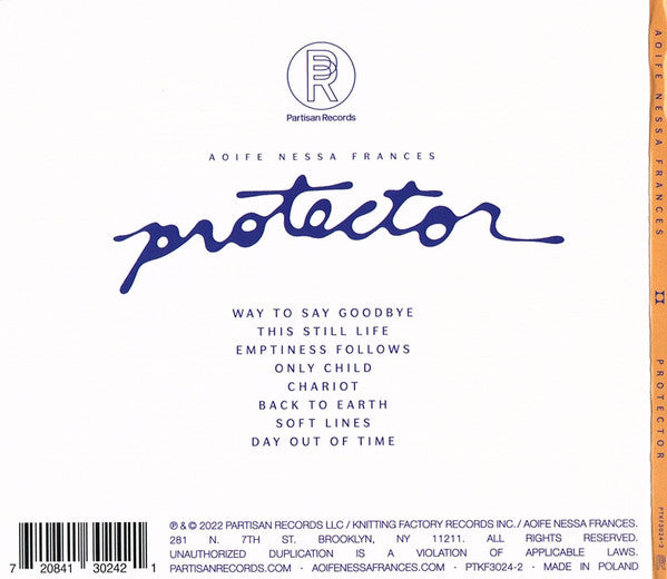 Aoife Nessa Frances - Protector (CD) | Mint (M) Mint (M)--