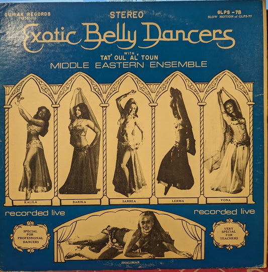 Tat' Oul Al' Toun Middle Eastern Ensemble - Exotic Belly Dancers *SIGNED* - Volume 2 | Excellent (EX) Very Good Plus (VG+)--