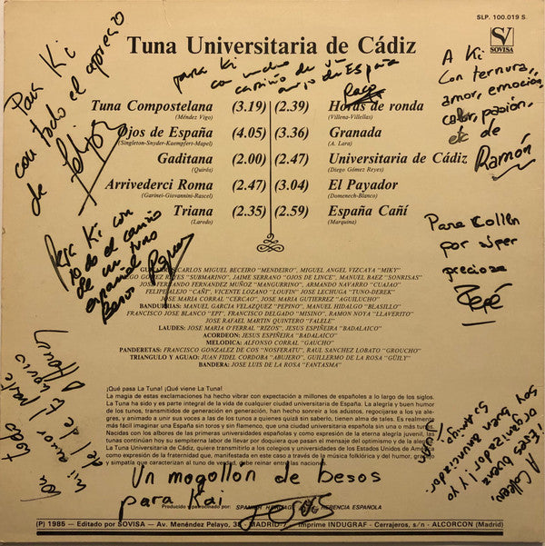 Tuna Universitaria de Cadiz - Untitled | Excellent (EX) Excellent (EX)--