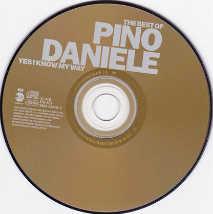 The Best Of Pino Daniele - Yes I Know My Way (CD) | Excellent (EX) Near Mint (NM)--