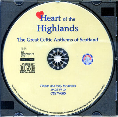 Various - Heart Of The Highlands (The Great Celtic Anthems Of Scotland) (CD) | Near Mint (NM) Excellent (EX)--