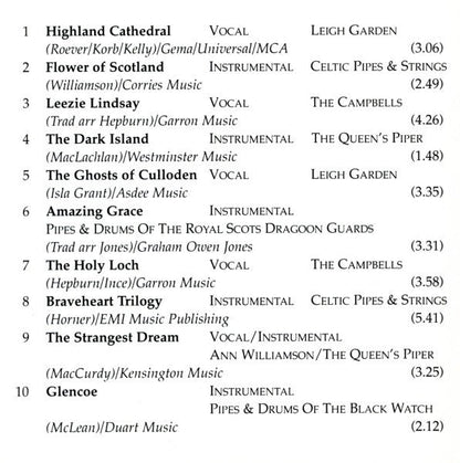 Various - Heart Of The Highlands (The Great Celtic Anthems Of Scotland) (CD) | Near Mint (NM) Excellent (EX)--
