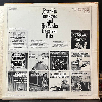 Frankie Yankovic And His Yanks - Frankie Yankovic And His Yanks' Greatest Hits (VINYL) | Near Mint (NM) Near Mint (NM)--