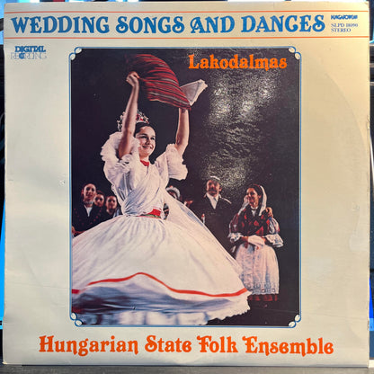 Magyar Állami Népi Együttes Ének- És Zenekara - Wedding Songs And Dances = Lakodalmas *HUNGARY* | Near Mint (NM) Excellent (EX)--