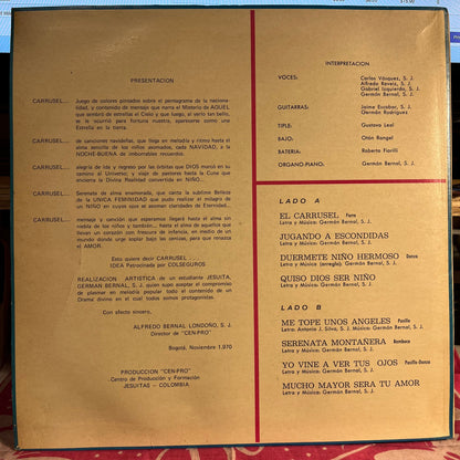 German Bernal - Carrusel / Colseguros De Canciones Navidenas | Near Mint (NM) Near Mint (NM)--