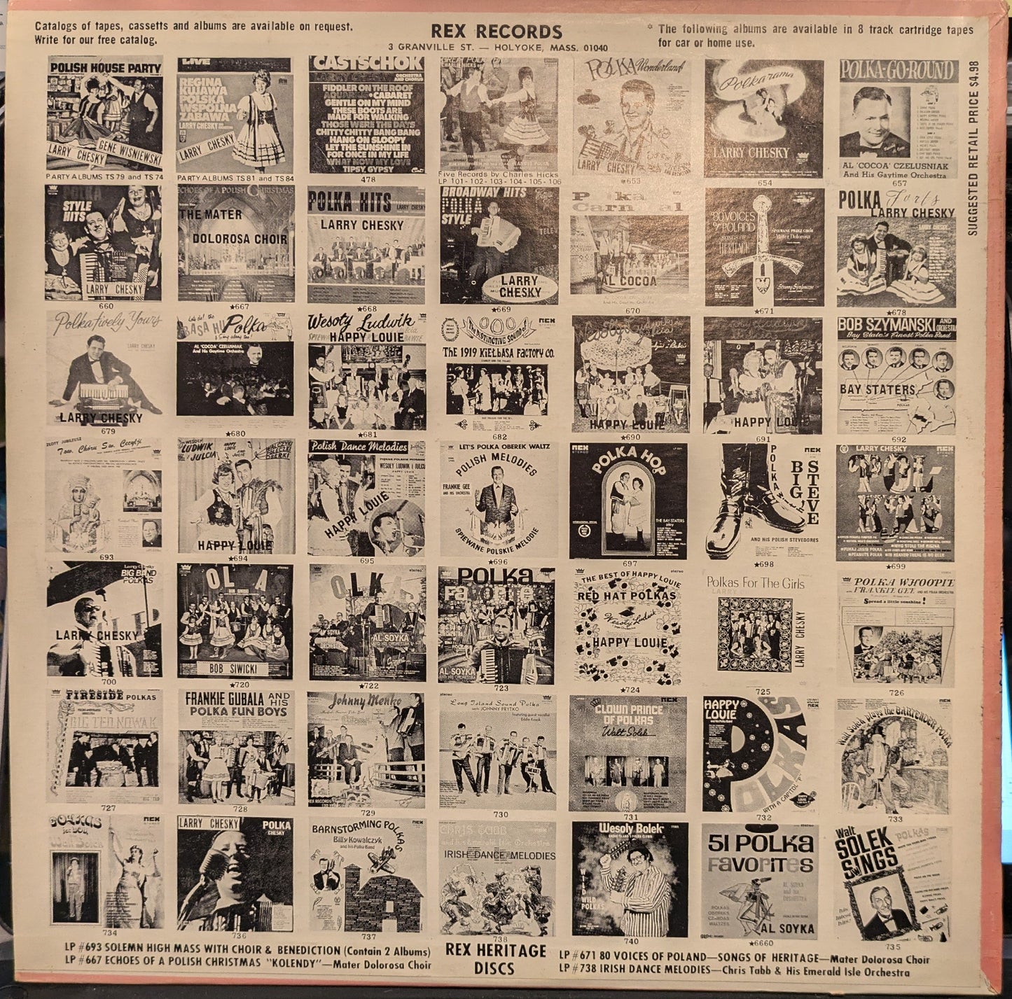 Larry Chesky And His Orchestra - Regina Kujawa Singing | Very Good Plus (VG+) Excellent+ (EX+)--