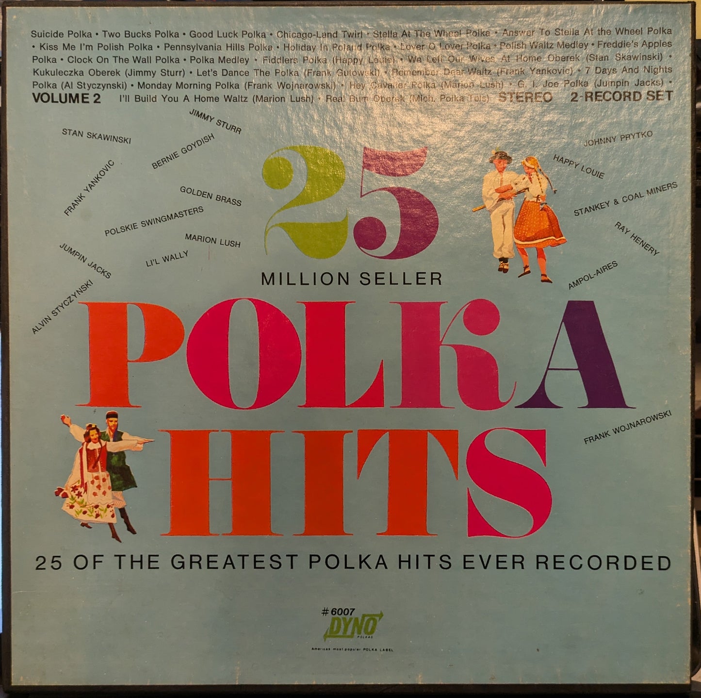 Various - 25 Million Seller Polka Hits Vol. 2 | Very Good Plus (VG+) Excellent (EX)--
