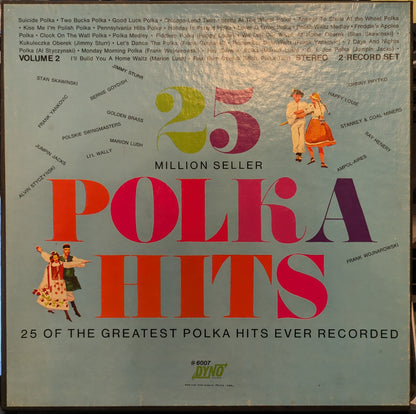 Various - 25 Million Seller Polka Hits Vol. 2 | Very Good Plus (VG+) Excellent (EX)--