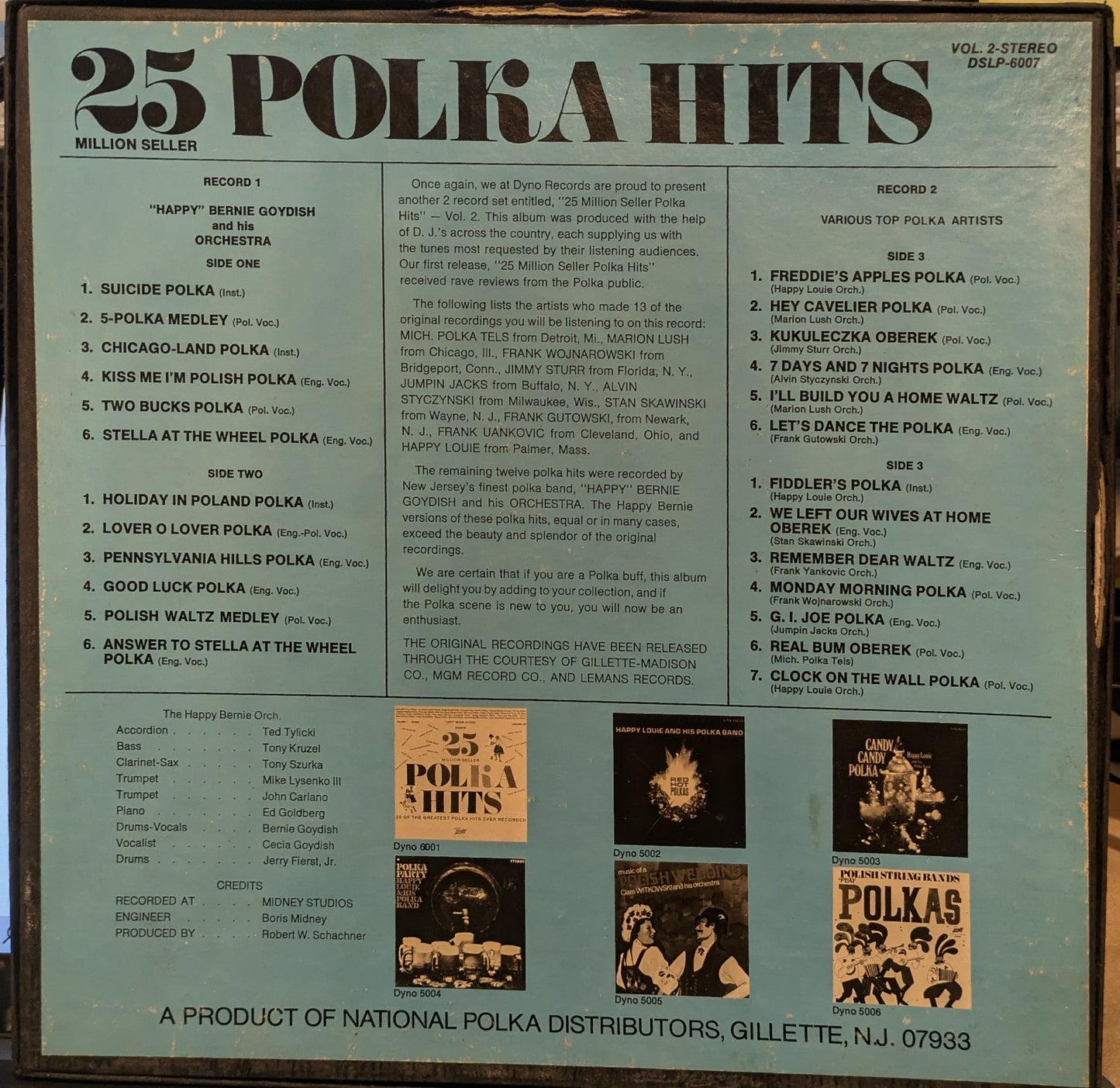 Various - 25 Million Seller Polka Hits Vol. 2 | Very Good Plus (VG+) Excellent (EX)--