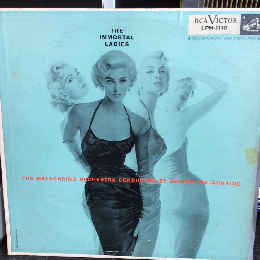 The Melachrino Orchestra Conducted By George Melac - The Immortal Ladies (VINYL) | Very Good (VG) Very Good (VG)--