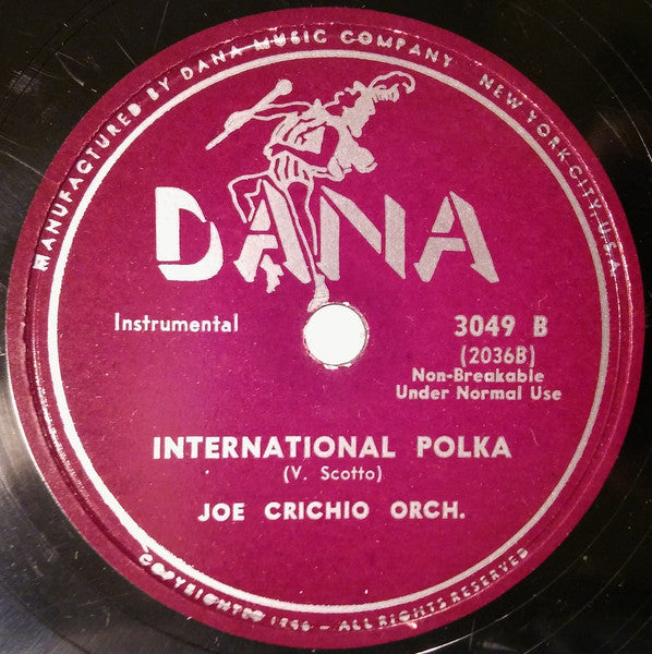 The Al Soyka Orchestra - Jolly Caballero / International Polka *78 RPM* |--