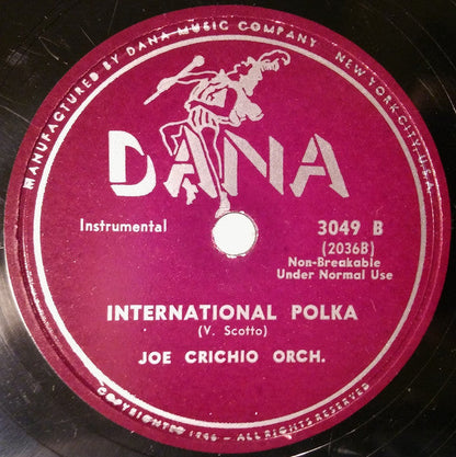 The Al Soyka Orchestra - Jolly Caballero / International Polka *78 RPM* |--