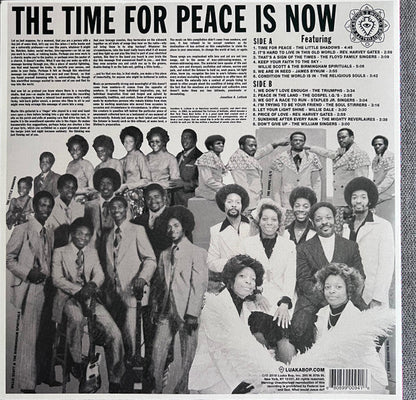 The Time For Peace Is Now (Gospel Music About Us) (CD) | Mint (M) Mint (M)--