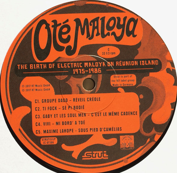 Various - Oté Maloya (The Birth Of Electric Maloya On Reunion Island 1975-1986) | Mint (M) Mint (M)--