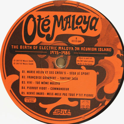 Various - Oté Maloya (The Birth Of Electric Maloya On Reunion Island 1975-1986) | Mint (M) Mint (M)--