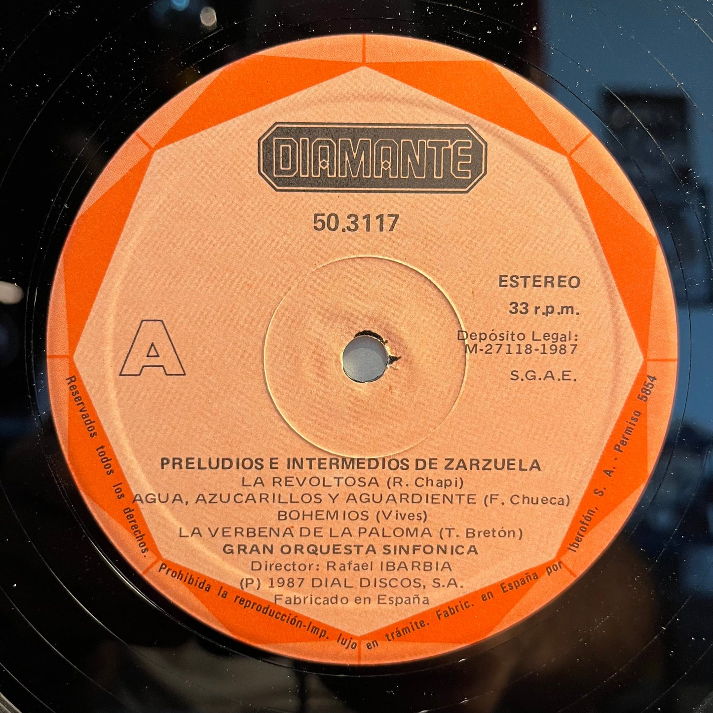 Rafael Ibarbia - Preludios E Intermedios De Zarzuela | Excellent (EX) Excellent (EX)--
