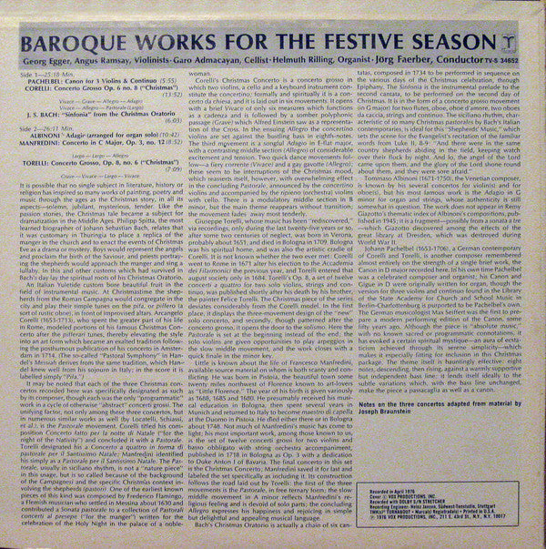 Baroque Masterworks For The Festive Season | Near Mint (NM) Near Mint (NM)-