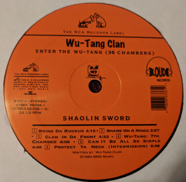 Wu-Tang Clan - Enter The Wu-Tang (36 Chambers) (VINYL) | Mint (M) Mint (M)-