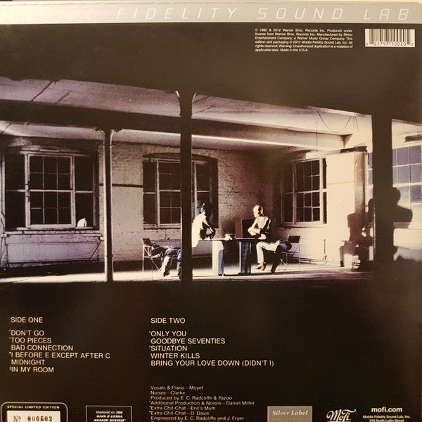 Yazoo - Upstairs At Eric's (MFSL VINYL) | Mint (M) Mint (M)-
