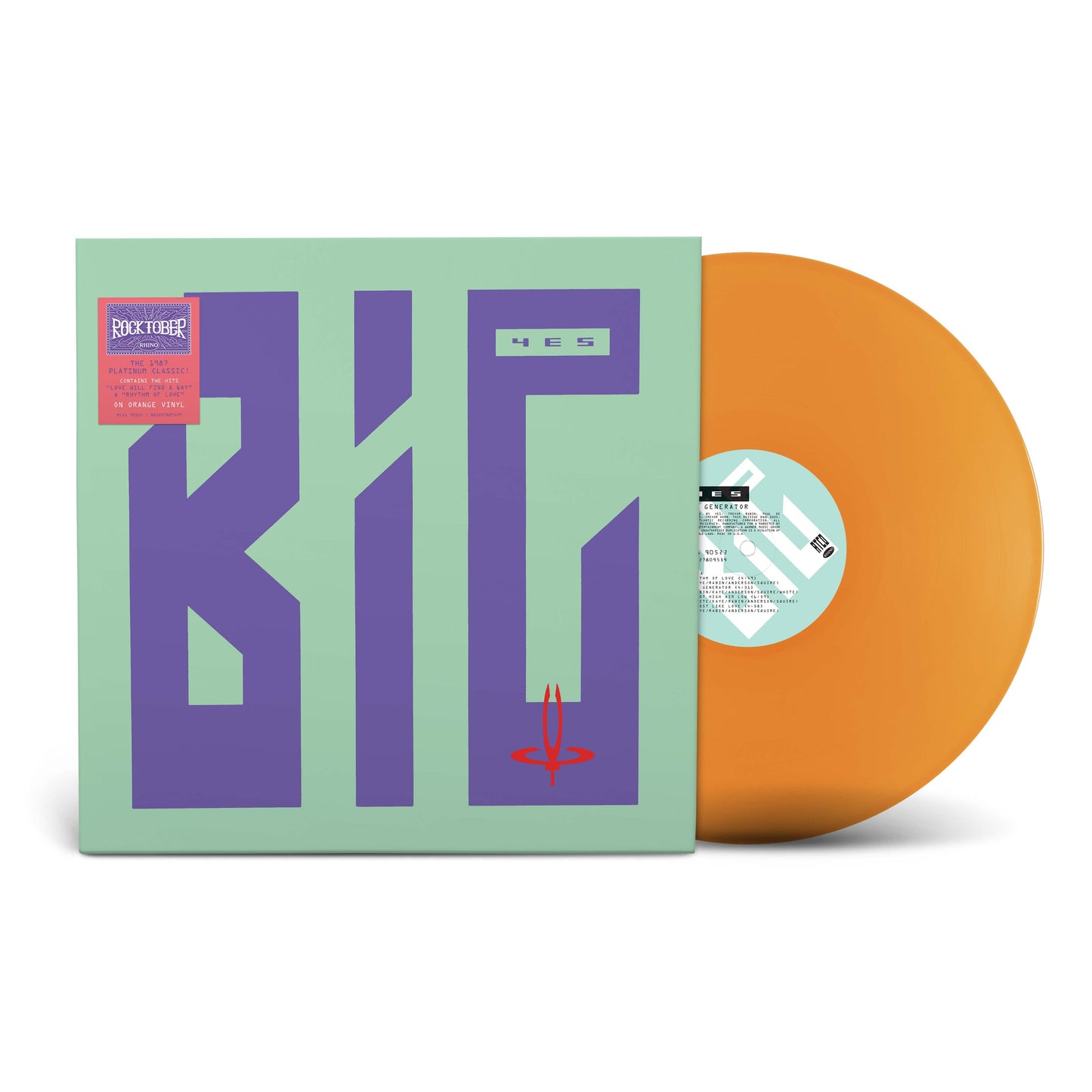 Yes - Big Generator (ORANGE VINYL) | Mint (M) Mint (M)-