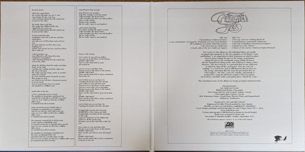 Yes - Fragile (CLEAR VINYL - REISSUE* | Mint (M) Mint (M)-