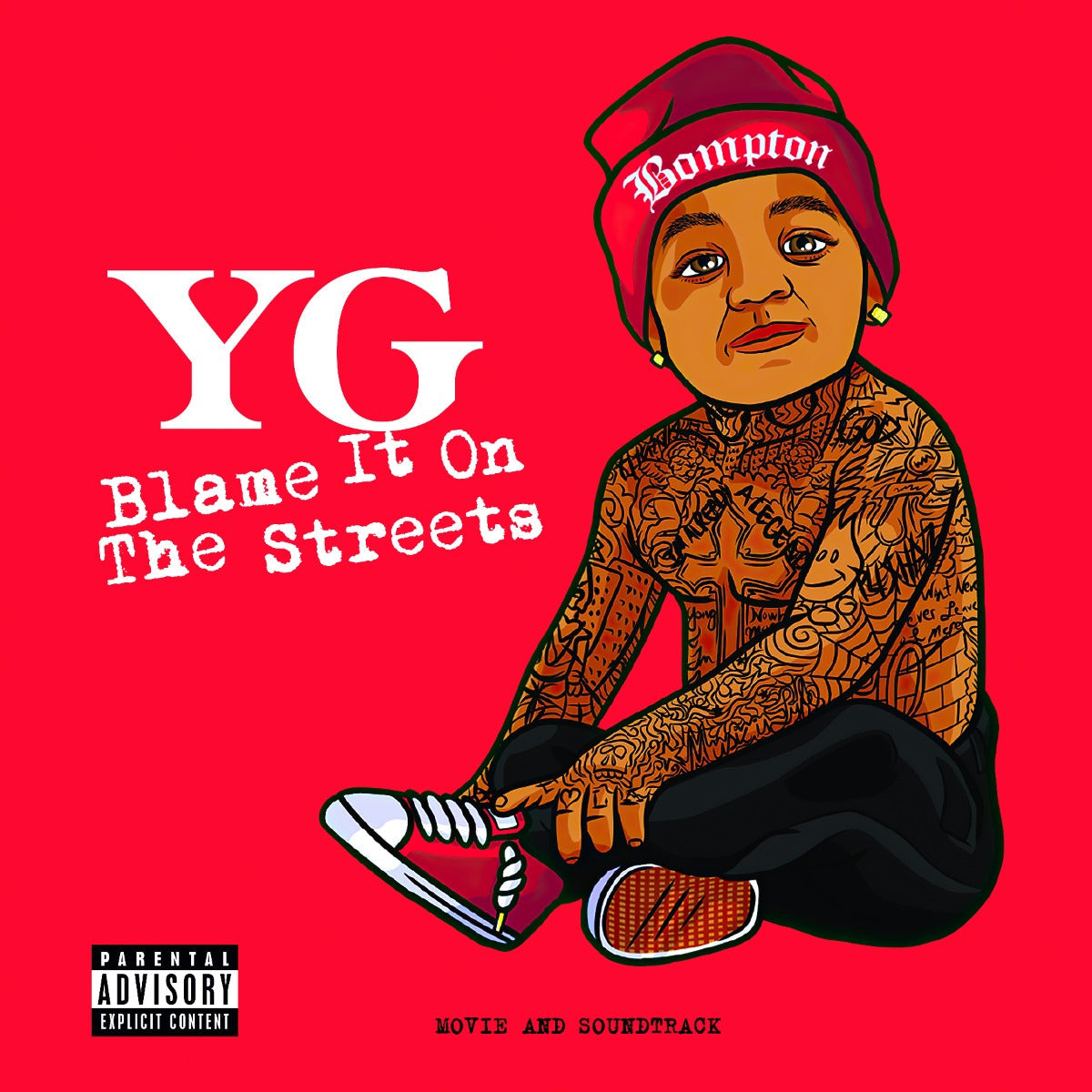 Y.G. - Blame It On The Streets [Explicit Content] (Limited Edition, Translucent Red Colored Vinyl) |-