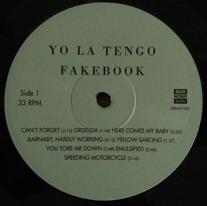 Yo La Tengo - Fakebook | Mint (M) Mint (M)-