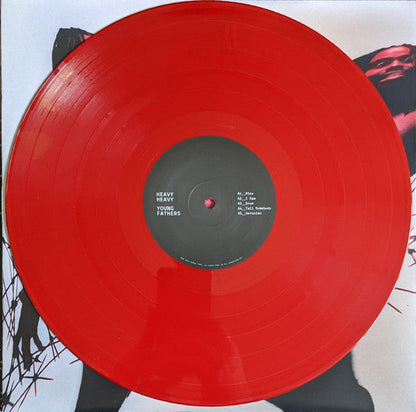 Young Fathers - Heavy Heavy (RED VINYL) | Mint (M) Mint (M)-